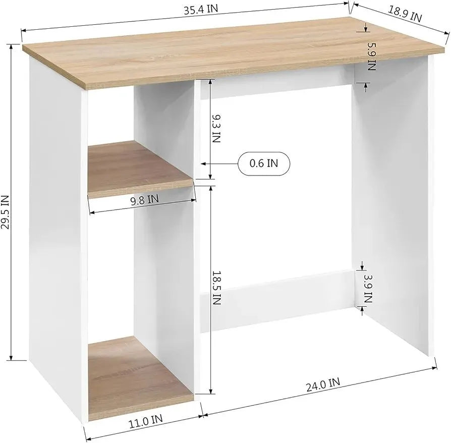 Woodpoint3, simple and Smart computer Table, Study Table desk, simple design multipurpose use