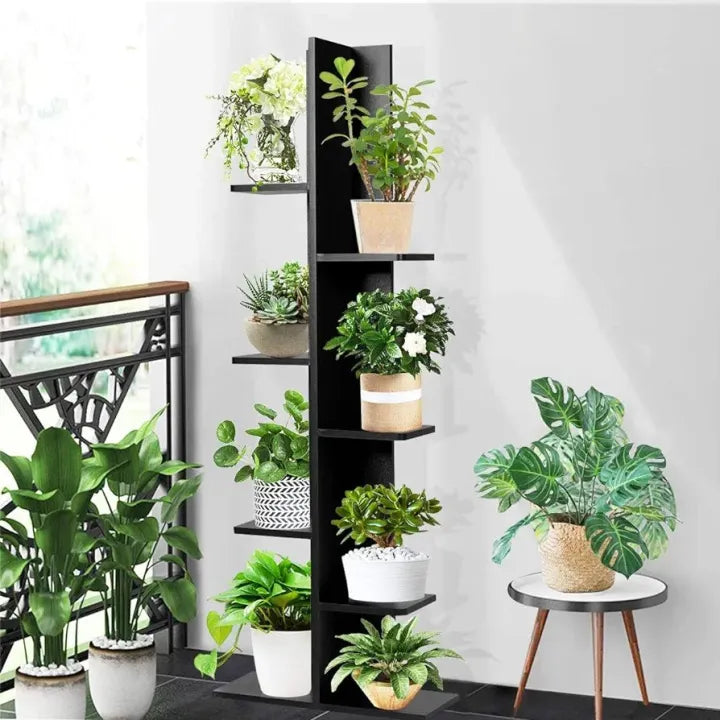 woodpoint3,Modern Bookcase, Bookshelf, Book organizer, Multipurpose use, Photos display and plants decoration
