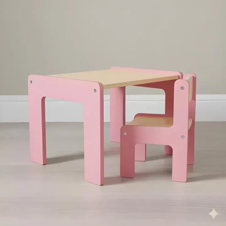 Woodpoint3, Kids Table Chair set, kids Table Chair for studay eating and multipurpose use