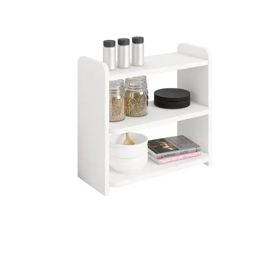 Woodpoint3,wooden spice rack, kitchen organizer rack for spices and other commodities