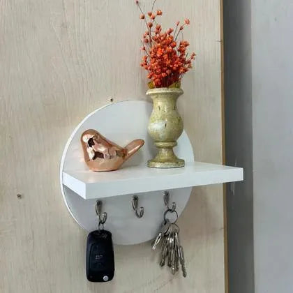 woodpoint3,wall mounted keychain holder for decoration figurines home decor furniture