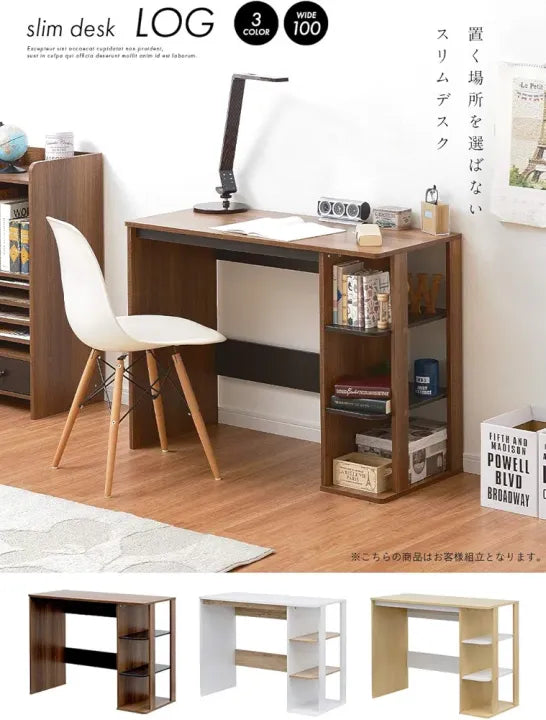Woodpoint3,Simple and Smart Computer Table, Study desk, Multipurpose use, space saving