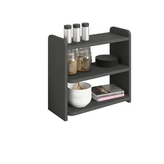 Woodpoint3,wooden spice rack, kitchen organizer rack for spices and other commodities