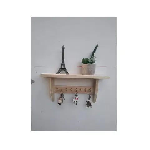 woodpont3, wall mounted keychain holder, keychain holder stand , wooden keychain holder