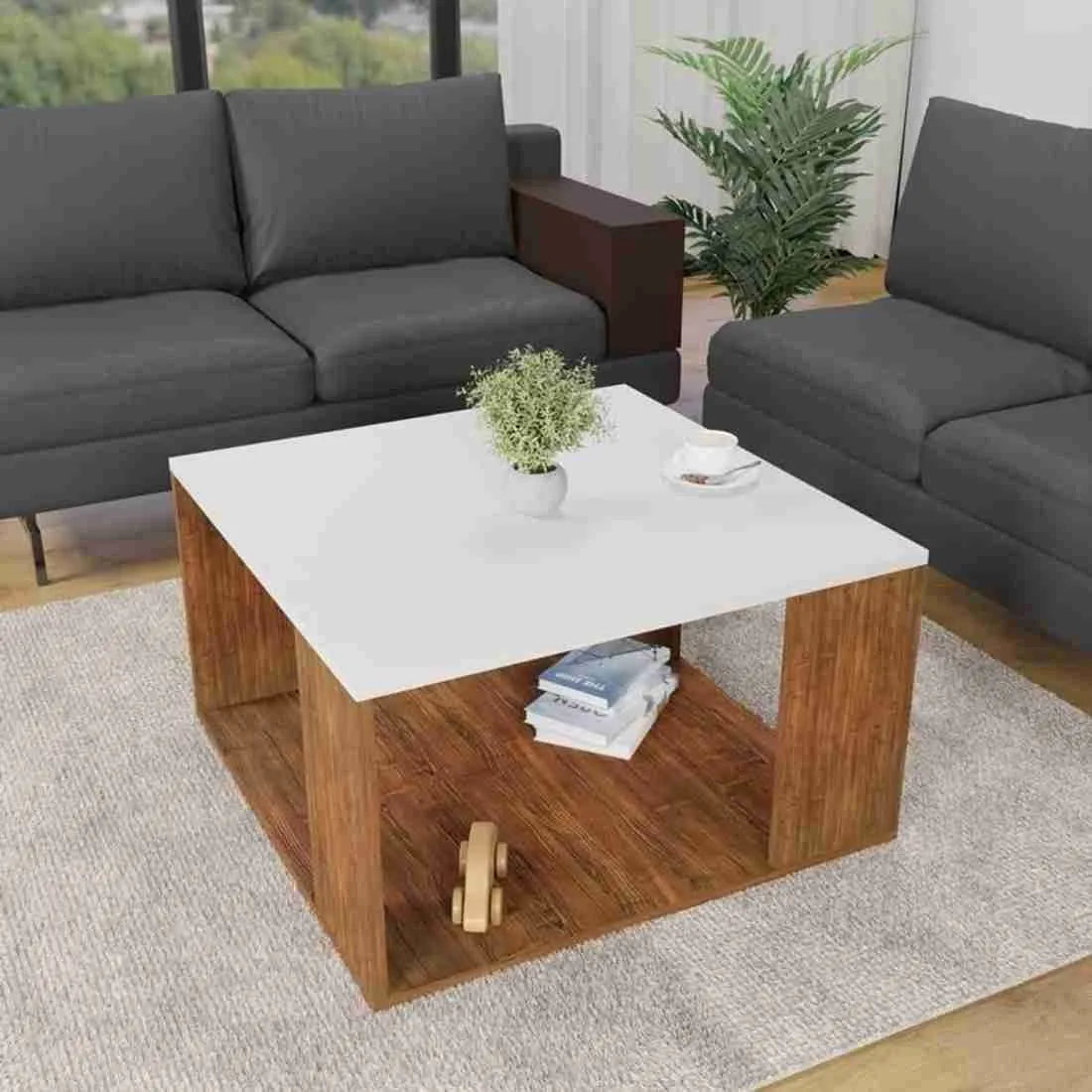 Woodpoint3, Square Coffeetabl, Center Table, sofa side Table