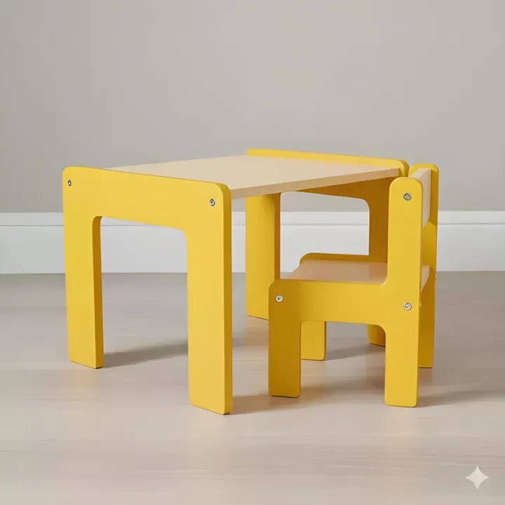 Woodpoint3 ,Kids Table Chair set, kids Table Chair for study eating and multipurpose use