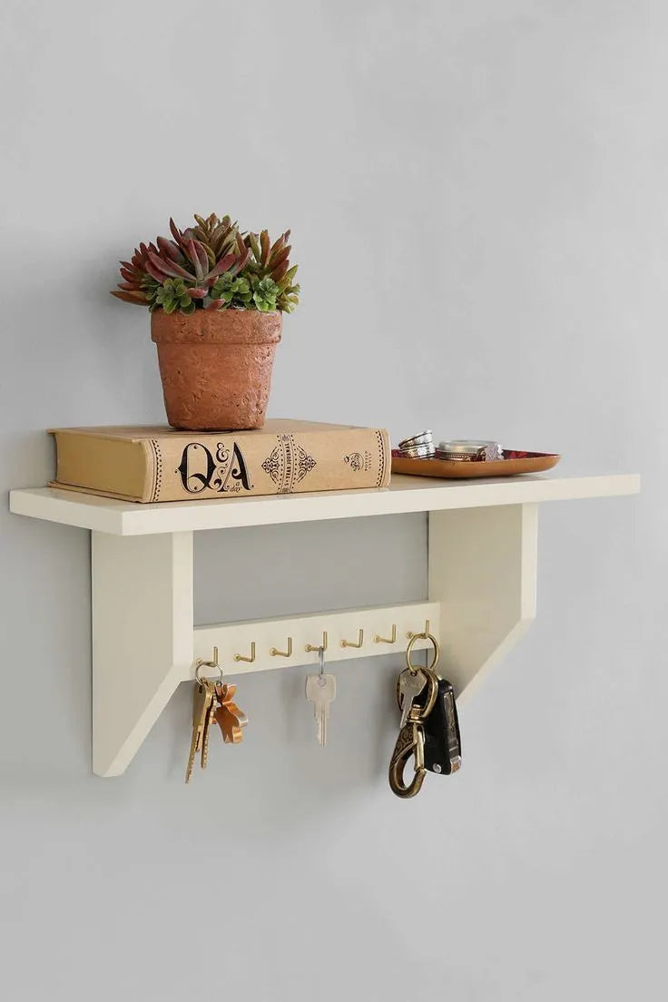 woodpont3, wall mounted keychain holder, keychain holder stand , wooden keychain holder