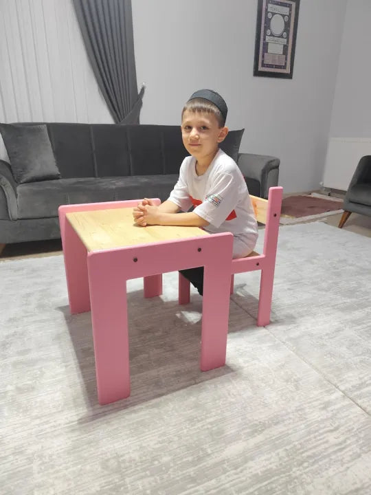 Woodpoint3 ,Kids Table Chair set, kids Table Chair for study eating and multipurpose use