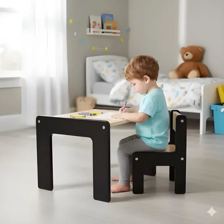 Woodpoint3, Kids Table Chair set, kids Table Chair for studay eating and multipurpose use