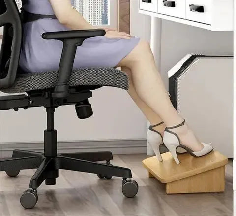 woodpoint3,Footrest, Under desk foot relaxation stool, Footrest for Home and office