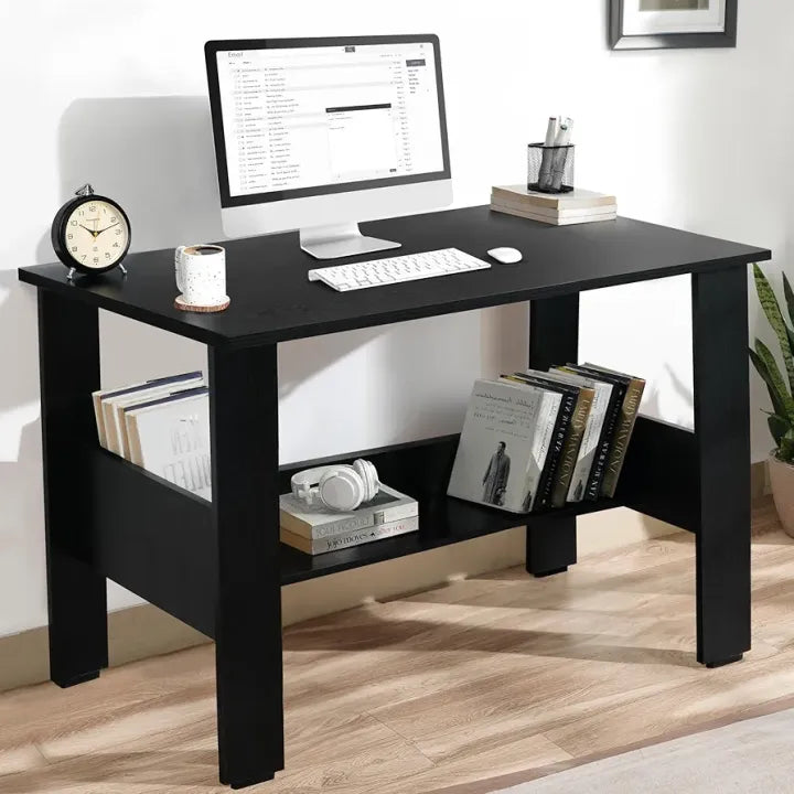 Woodpoint3,Study Table,  simple and Smart computer Table,  with bottom shlef multipurpose use