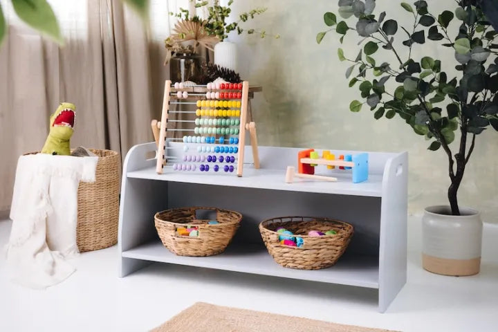 Woodpoint3, Small toy shelf, toodler shelf, modern wooden furniture for kids rooom